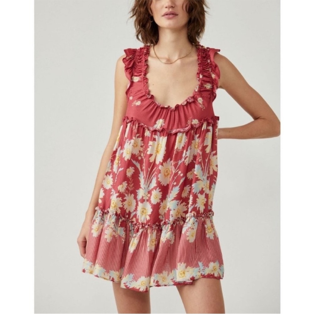 5) Free People Intimately - Bali Wild Daisy Slip Dress - NWT